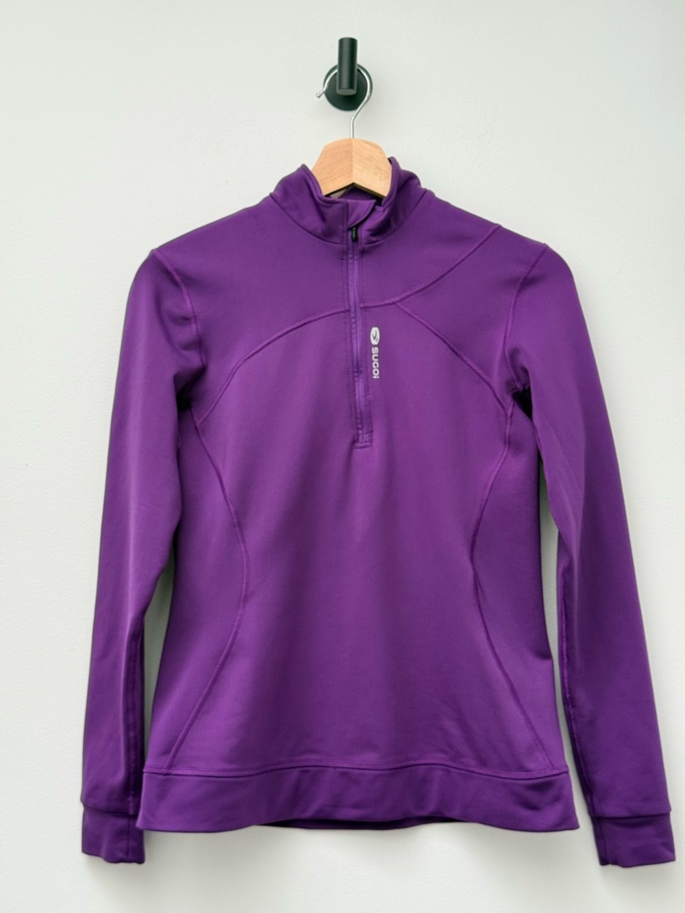 SUGOI Deep Women's Half-Zip Performance Longsleeve Running Cycling Pullover Top